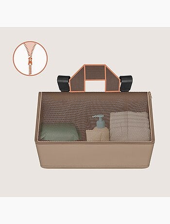 3 x LIONELO Organizer da appendere per culla - Porta pannolini - Cestino