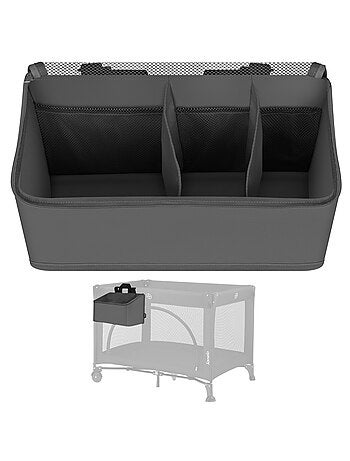 3 x LIONELO Organizer da appendere per culla - Porta pannolini - Cestino