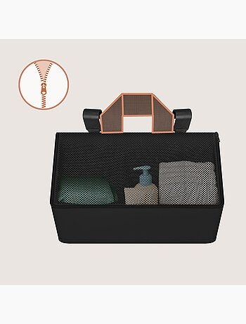 3 x LIONELO Organizer da appendere per culla - Porta pannolini - Cestino