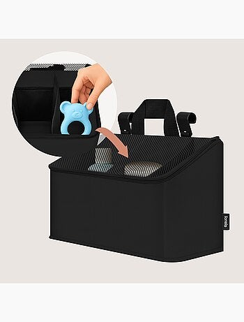 3 x LIONELO Organizer da appendere per culla - Porta pannolini - Cestino