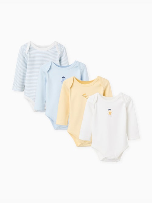 4 body a righe/stampato - Kiabi