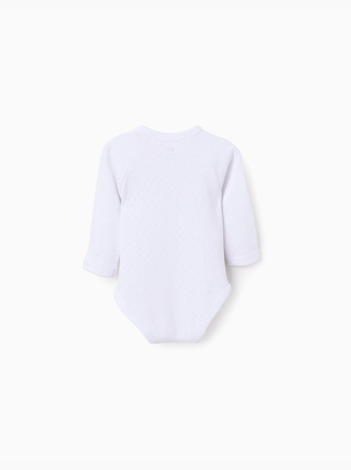 4 body avvolgenti in cotone spazzolato - Kiabi