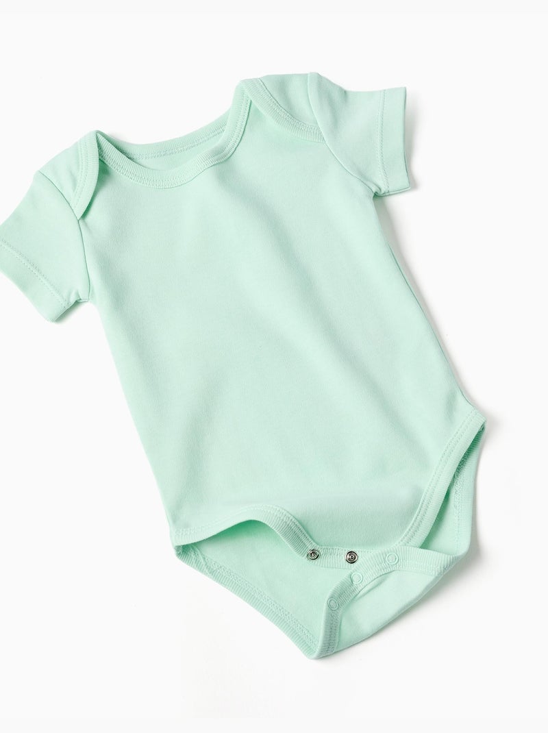 4 body in cotone con stampa fragole Bianco Verde Bianco - Kiabi