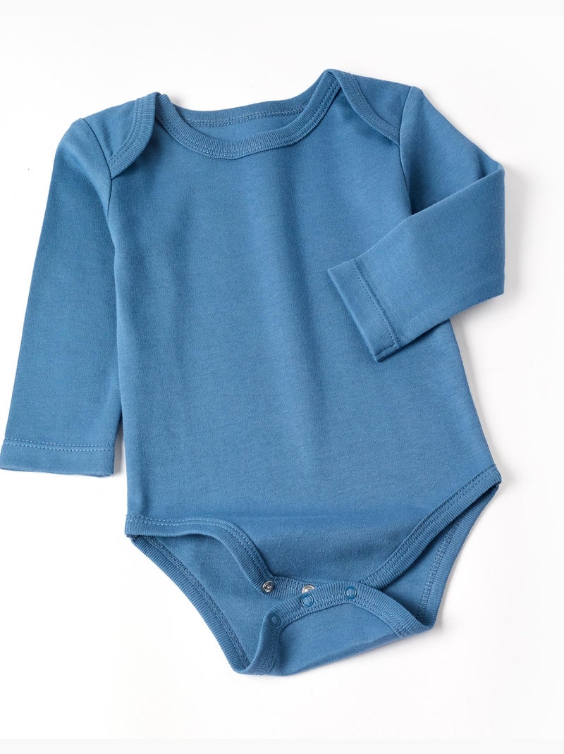 4 body in cotone lisci/stampati Multicolore - Kiabi
