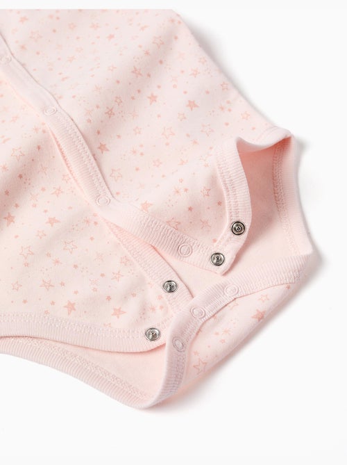 4 Body in cotone senza maniche - Kiabi