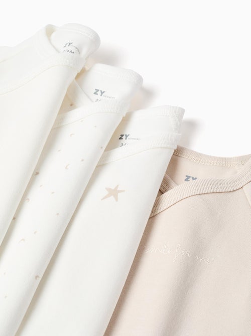 4 Body incrociati semplici/stampati - Kiabi