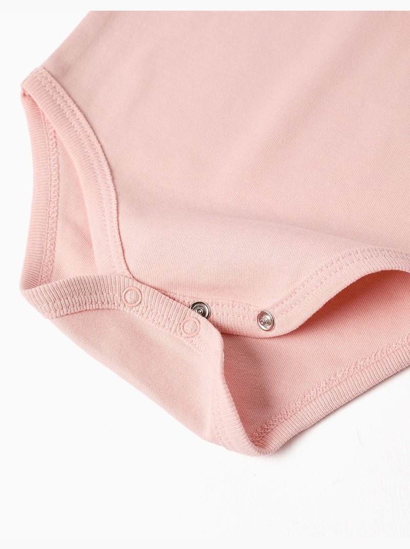 4 body lisci/floral Rosa/Giallo - Kiabi