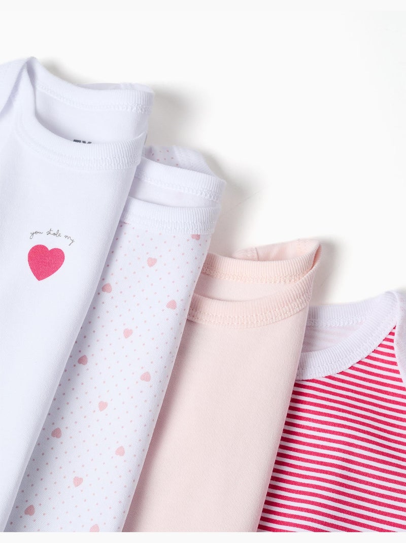4 Body senza maniche con stampe Multicolore - Kiabi