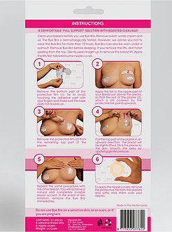 4 paia strisce push up + copricapezzoli - Kiabi