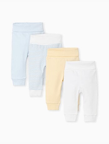 4 Pantaloni a righe/printed