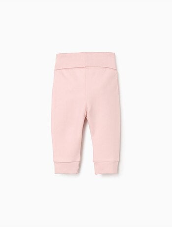 4 pantaloni lisci/a fiori
