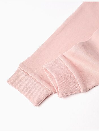 4 pantaloni lisci/a fiori