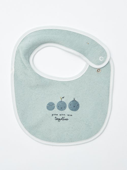 5 bavaglini con stampe fantasiose e chiusura a bottoni automatici - Kiabi