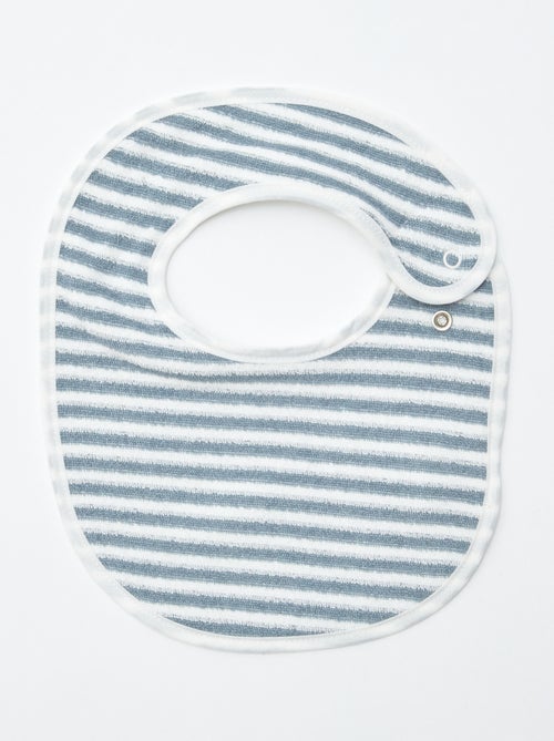 5 bavaglini con stampe fantasiose e chiusura a bottoni automatici - Kiabi