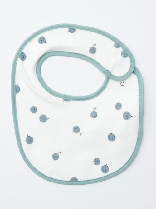 5 bavaglini con stampe fantasiose e chiusura a bottoni automatici - Kiabi