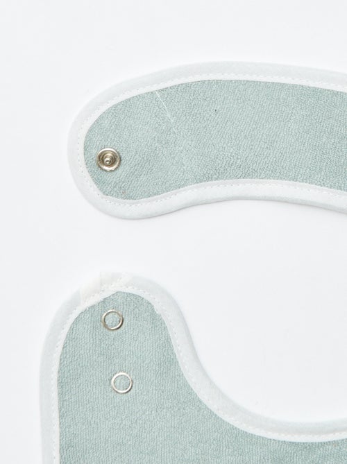 5 bavaglini con stampe fantasiose e chiusura a bottoni automatici - Kiabi