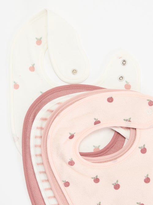 5 bavaglini con stampe fantasiose e chiusura a pressione - Kiabi