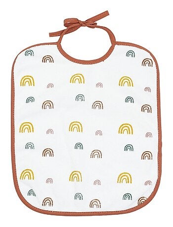 5 bavaglini per neonati con lacci