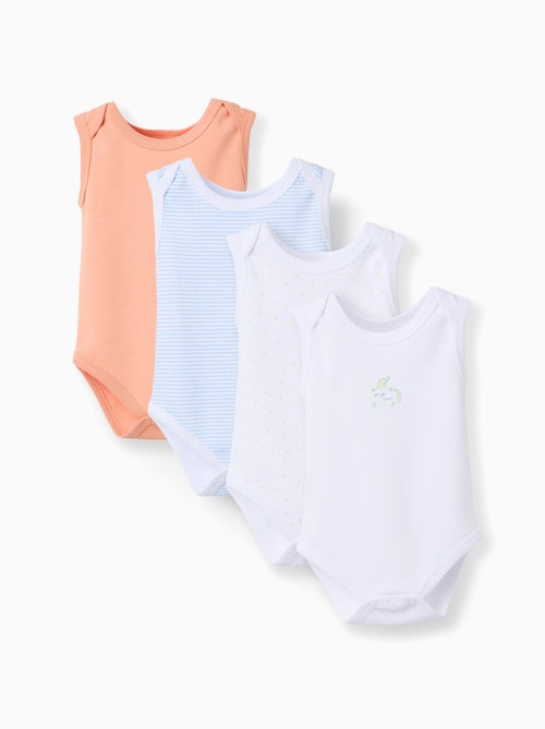 5 Body senza maniche con stampe - Kiabi