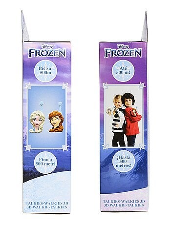 500m walkie-talkie 3D Frozen