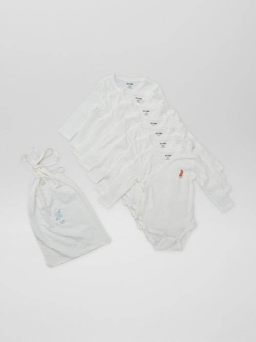 7 body a incrocio + sacchetto portaoggetti - Kiabi