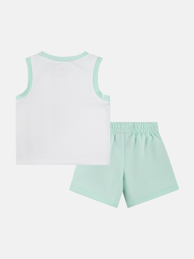 Abbigliamento maniche corte - Jordan Bianco Verde - Kiabi