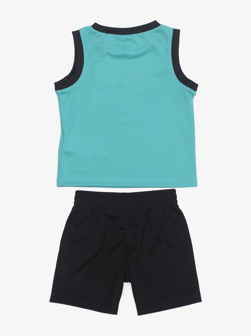 Abbigliamento maniche corte - Jordan Nero Verde - Kiabi