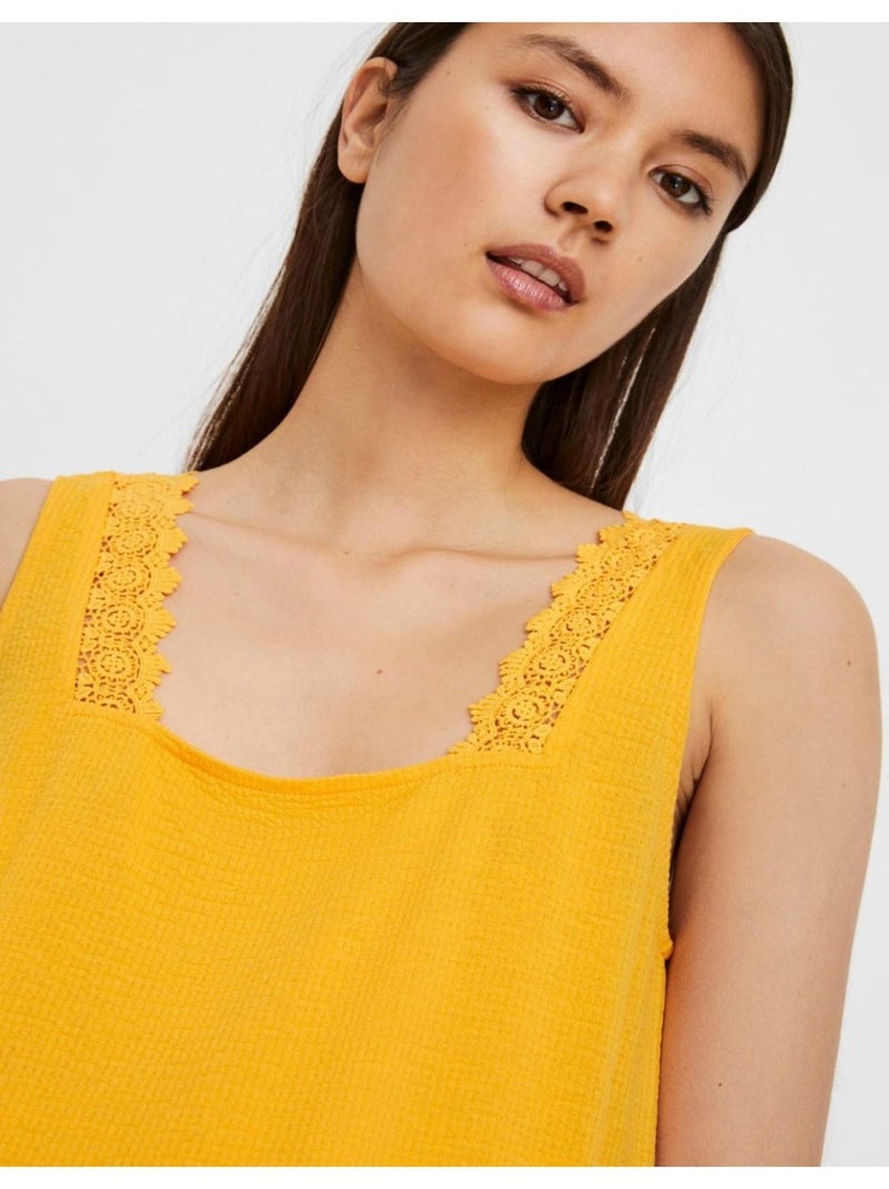 Abiti corti Vero Moda Giallo - Kiabi