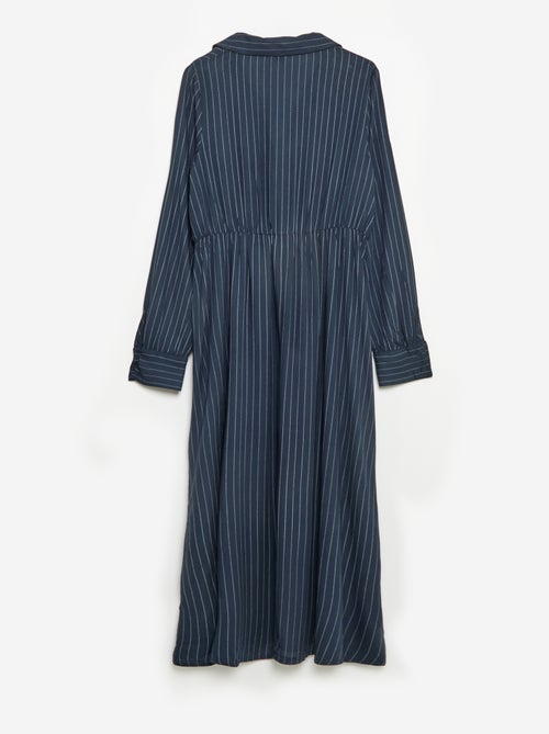 Abito a camicia lungo facile da indossare - Kiabi