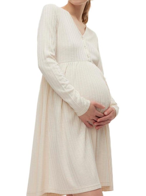 Abito a Costine Premaman Vero Moda - Kiabi