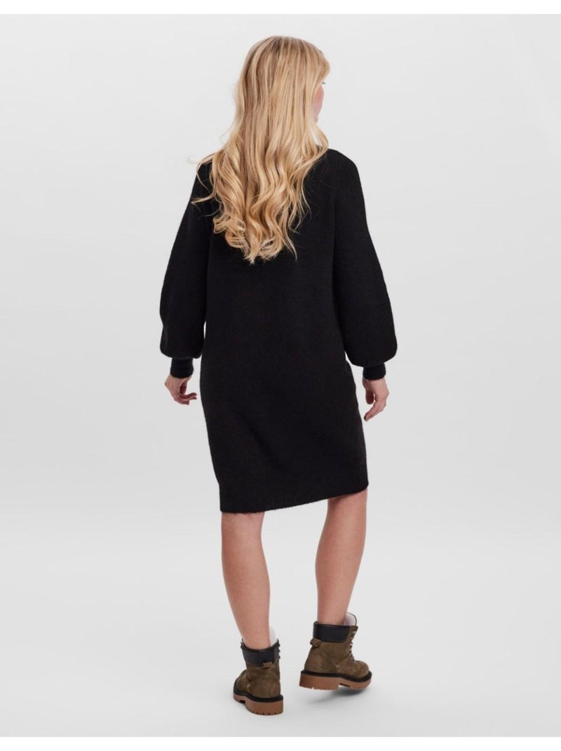 Abito a maglione Vero Moda Nero Nero - Kiabi