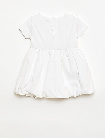 Abito a maniche corte a palloncino