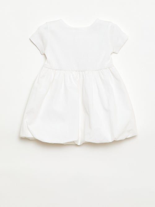 Abito a maniche corte a palloncino - Kiabi