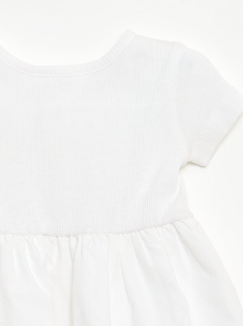 Abito a maniche corte a palloncino - Kiabi