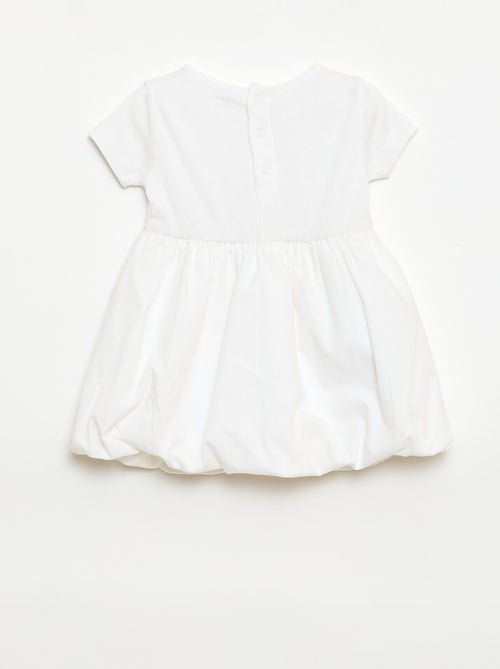 Abito a maniche corte a palloncino - Kiabi