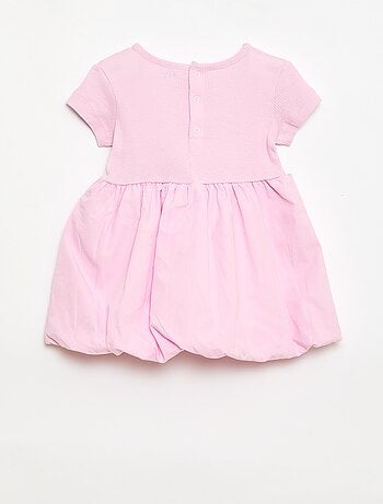 Abito a maniche corte a palloncino