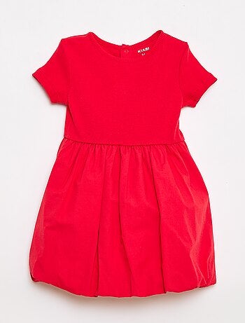 Abito a maniche corte a palloncino