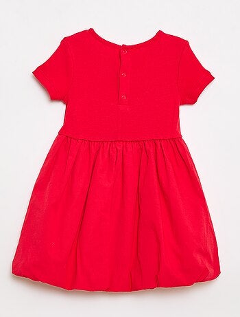 Abito a maniche corte a palloncino