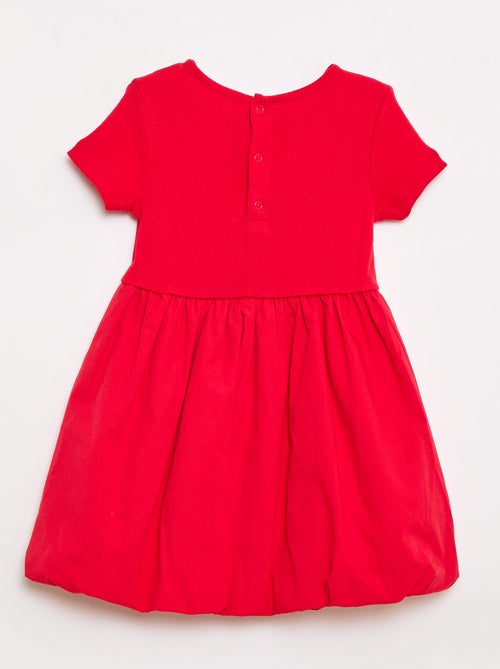 Abito a maniche corte a palloncino - Kiabi