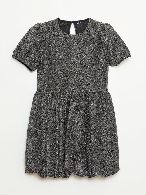 Abito a maniche corte con paillettes all over - Kiabi