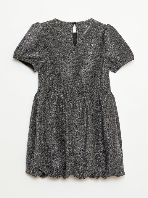 Abito a maniche corte con paillettes all over - Kiabi