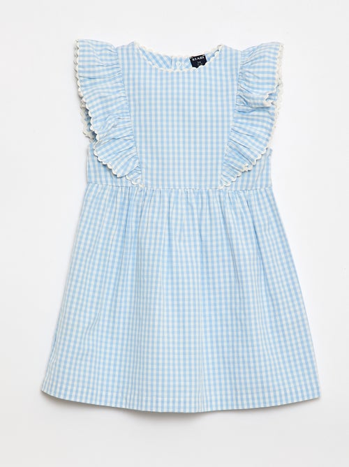 Abito a maniche corte con volant - Kiabi