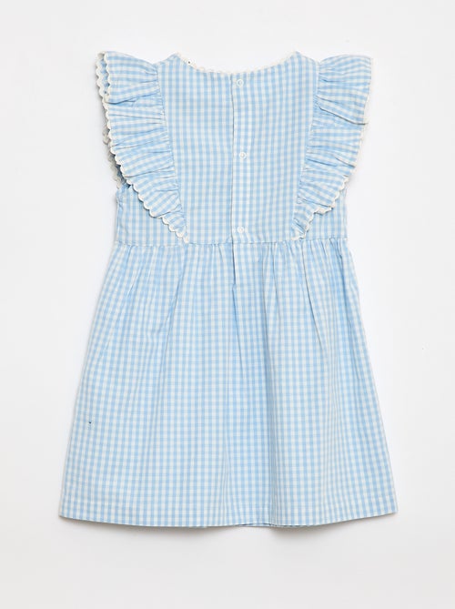 Abito a maniche corte con volant - Kiabi