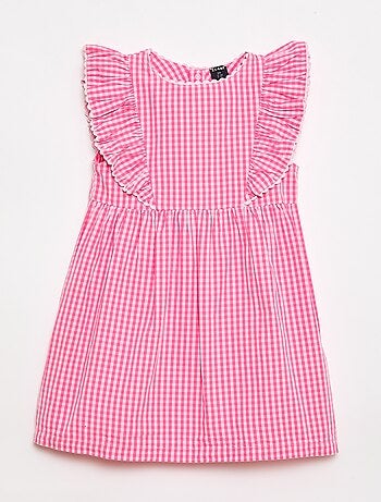 Abito a maniche corte con volant