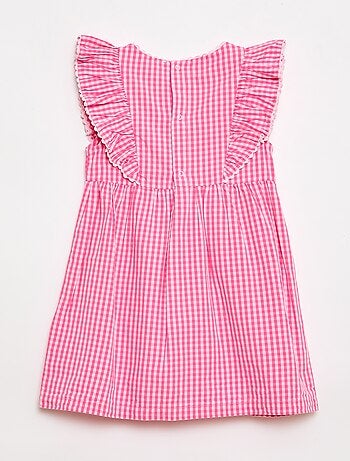 Abito a maniche corte con volant