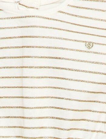 Abito a maniche corte in jersey di cotone