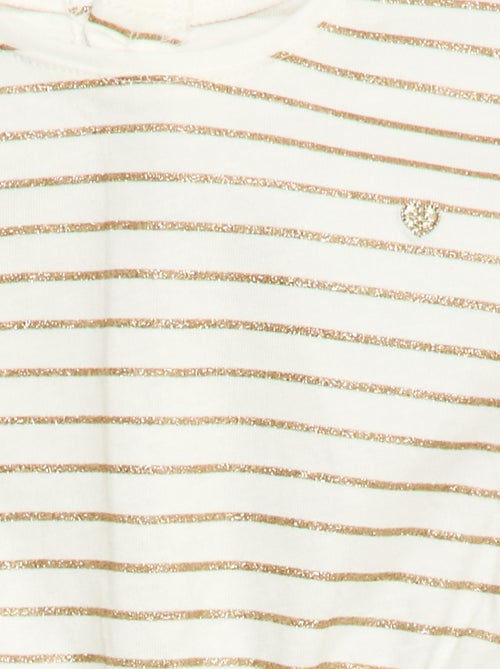 Abito a maniche corte in jersey di cotone - Kiabi