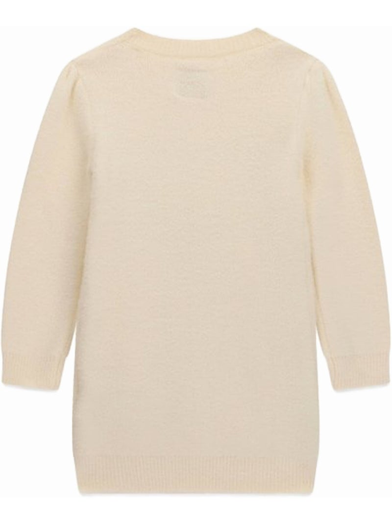 Abito a maniche lunghe - guess kids Beige - Kiabi