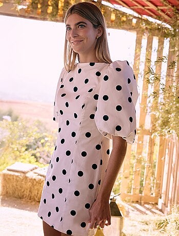 Abito a palloncino a maniche corte