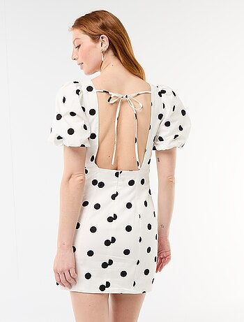 Abito a palloncino a maniche corte